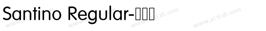 Santino Regular字体转换 Santino Regular字体转换